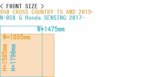 #V60 CROSS COUNTRY T5 AWD 2019- + N-BOX G Honda SENSING 2017-